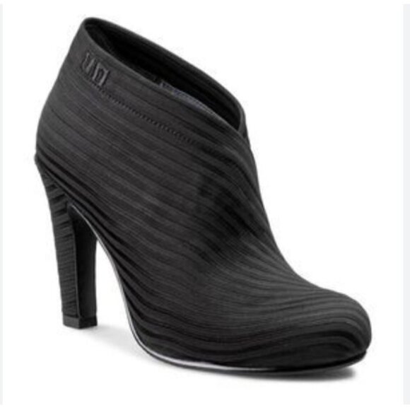 UNITED NUDE BLACK NYLON STRIPED BOOTIES WUNTD20730 - 7,5 - Picture 1 of 11